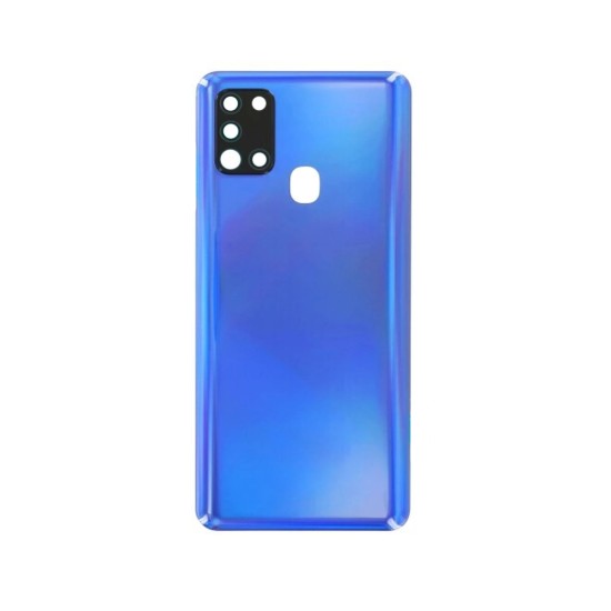 Back Cover+Camera Lens Samsung Galaxy A21s/A217 Blue